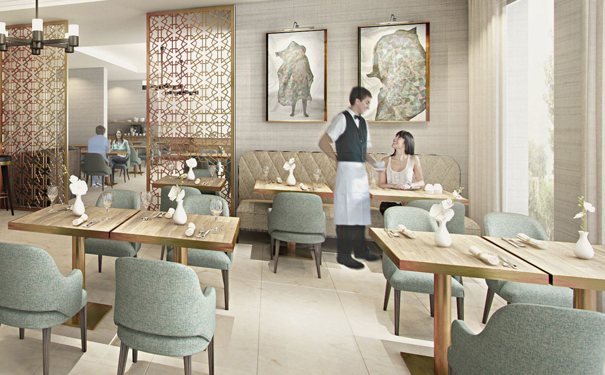 People Eating in a Restaurant in Belgrade