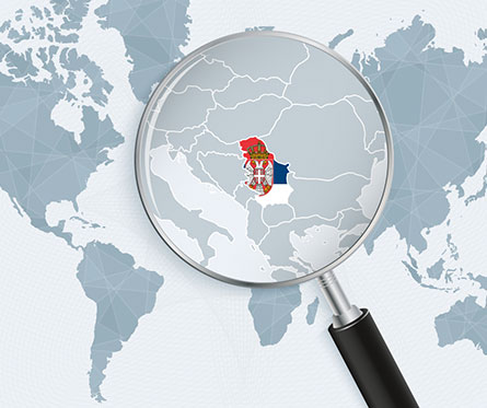 Serbia Map